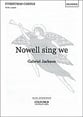 Nowell Sing We SATB choral sheet music cover